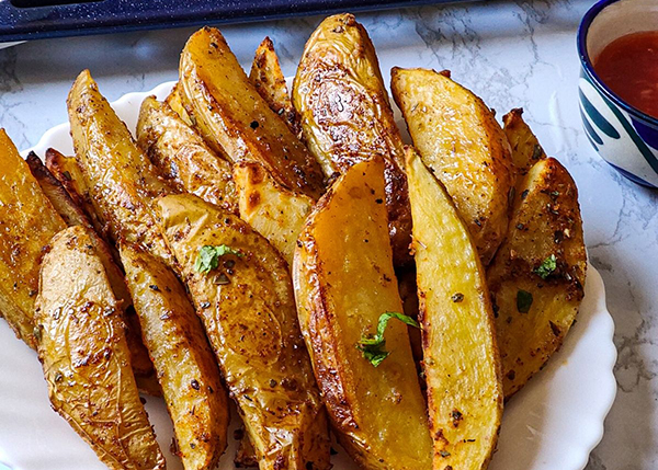 Kartoffelecken, Piment d’Espelette, 3 Portionen