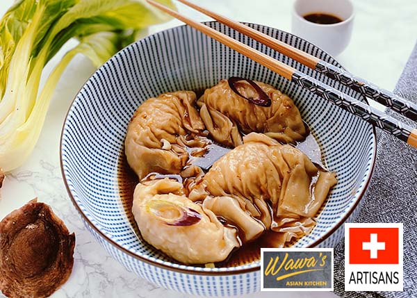 Schweinefleisch Wontons