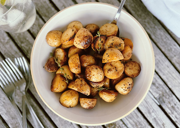 Pommes de terre grenaille rôties au thym, 3 portions