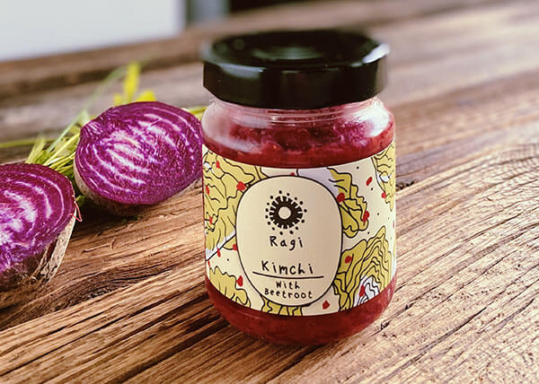 Kimchi mit Roter Bete