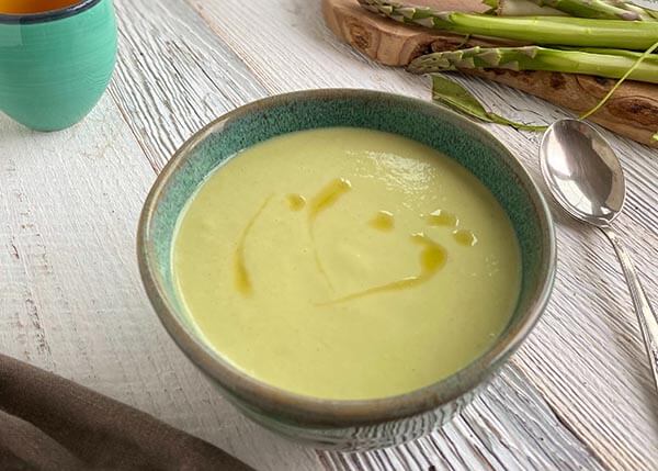 Vichyssoise d'asperges vertes