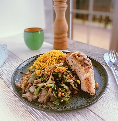 Delicious and perfectly cooked meals