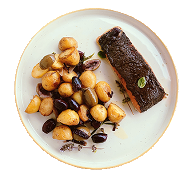 Delicious healthy meal