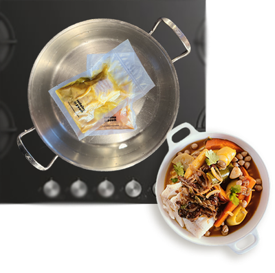 Delicious and perfectly cooked meals