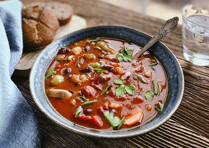 Beef Goulash, low in carbs