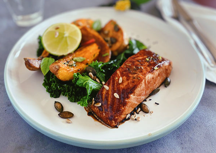 Salmon Teriyaki